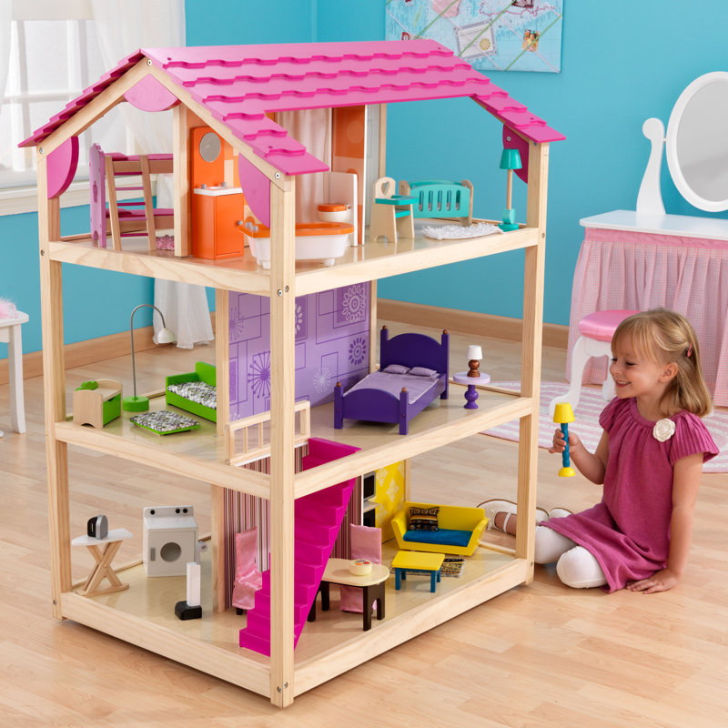 Large kidkraft dollhouse discount